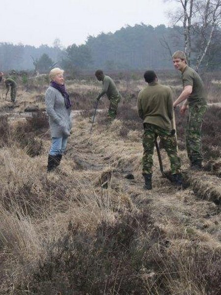 Hulp van het leger in het kader van NL-doet